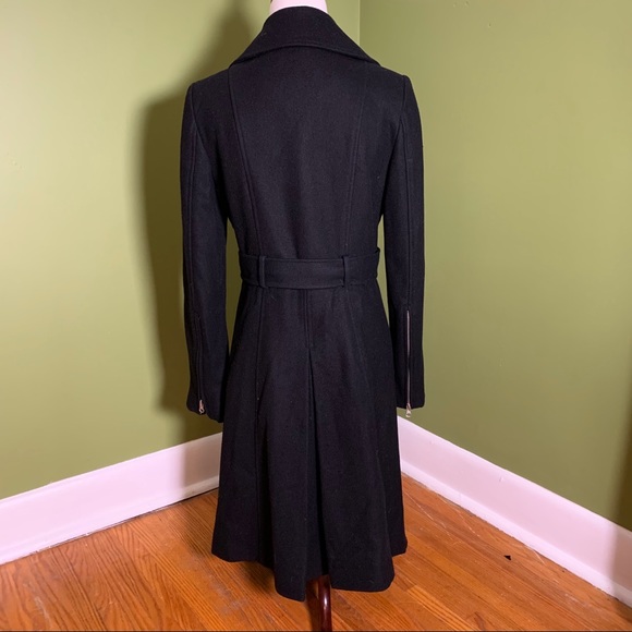 Groggy Military wool blend pea coat, extra small - Picture 2 of 13